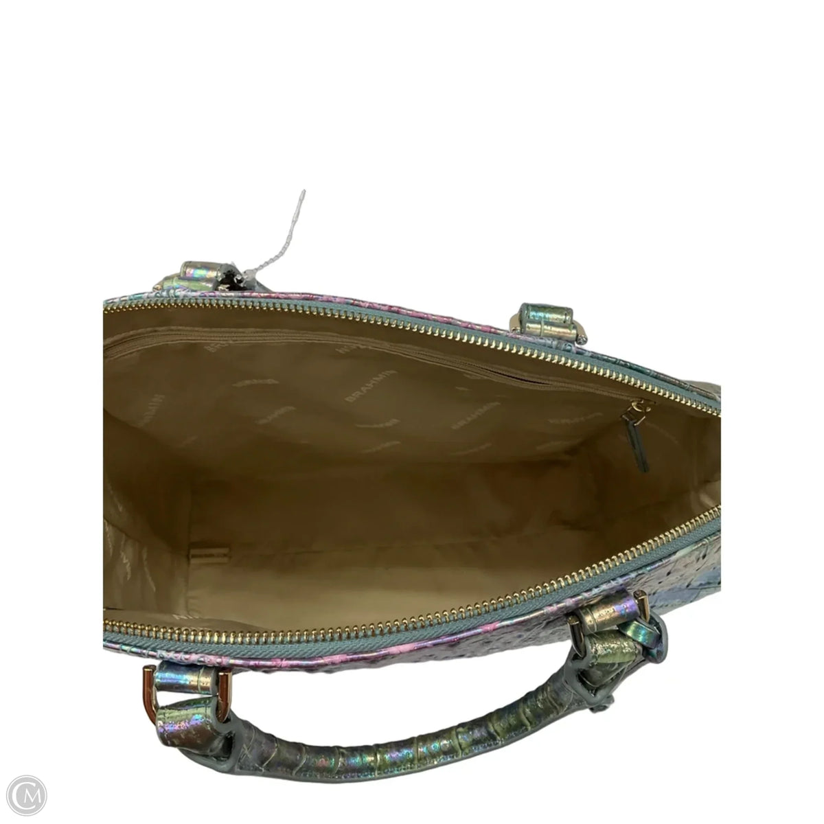 Handbag Designer By Brahmin, Size: Medium