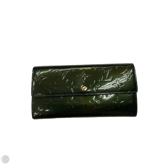 Wallet Luxury Designer By Louis Vuitton, Size: Large
