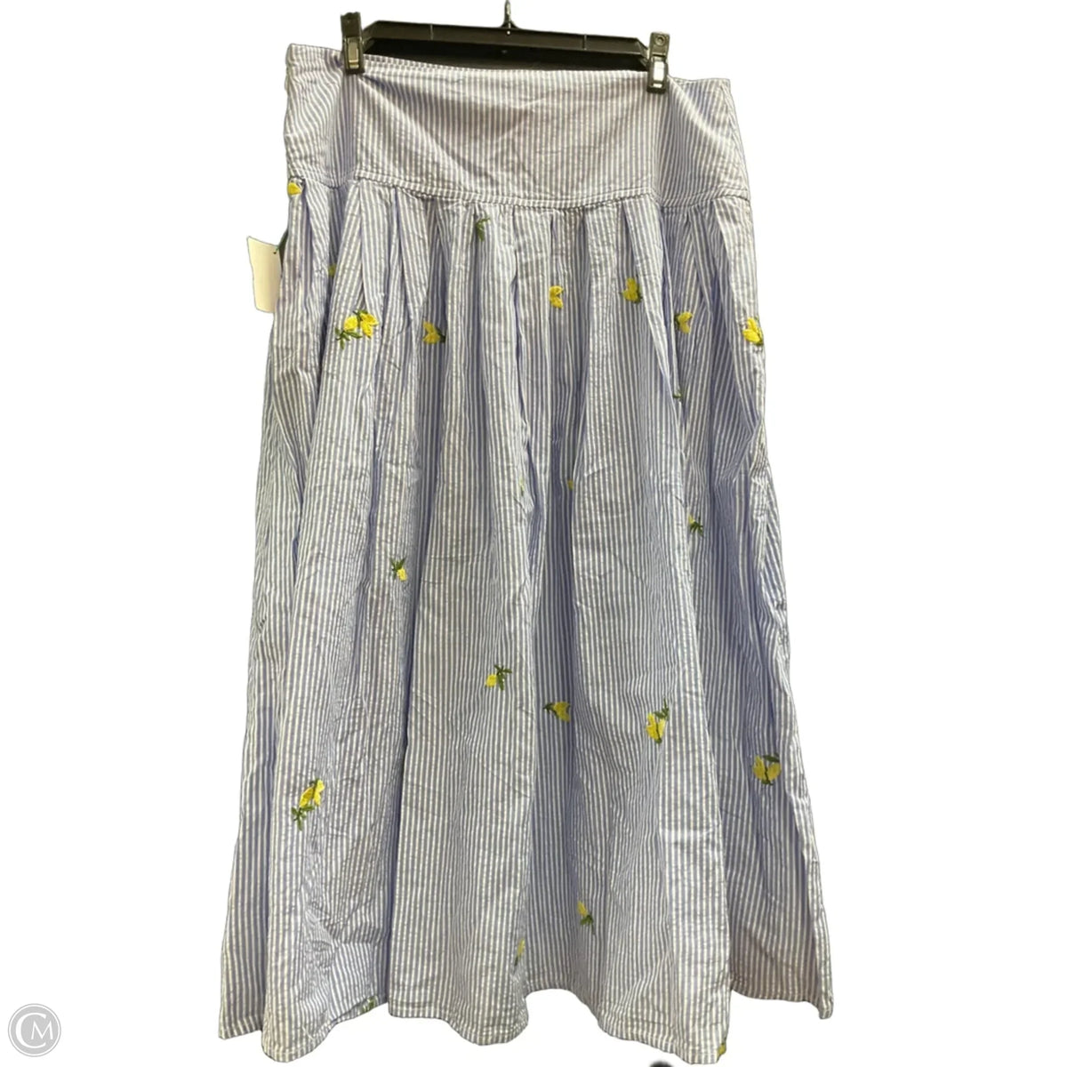 Skirt Maxi By Free Assembly In Striped Pattern, Size: 10