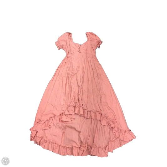 Dress Casual Maxi By Patrons Of Peace In Orange, Size: M