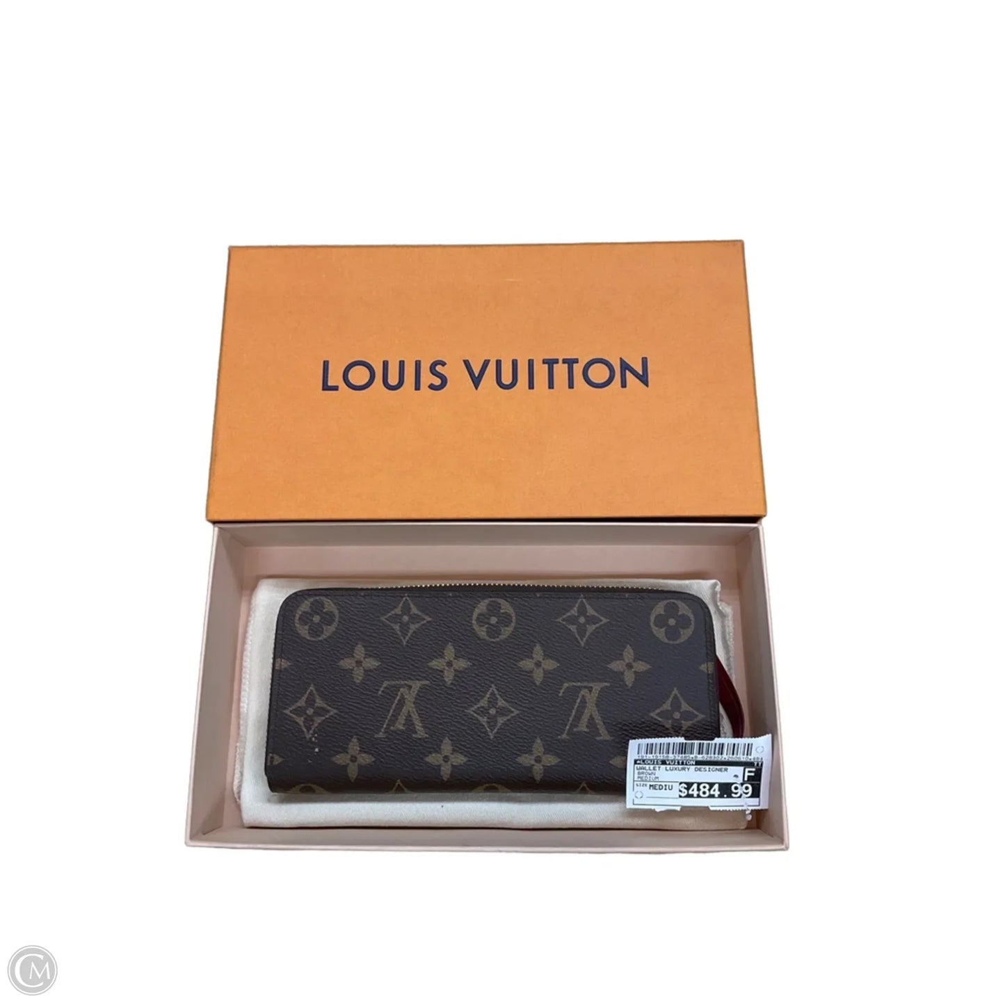 Wallet Luxury Designer By Louis Vuitton, Size: Medium
