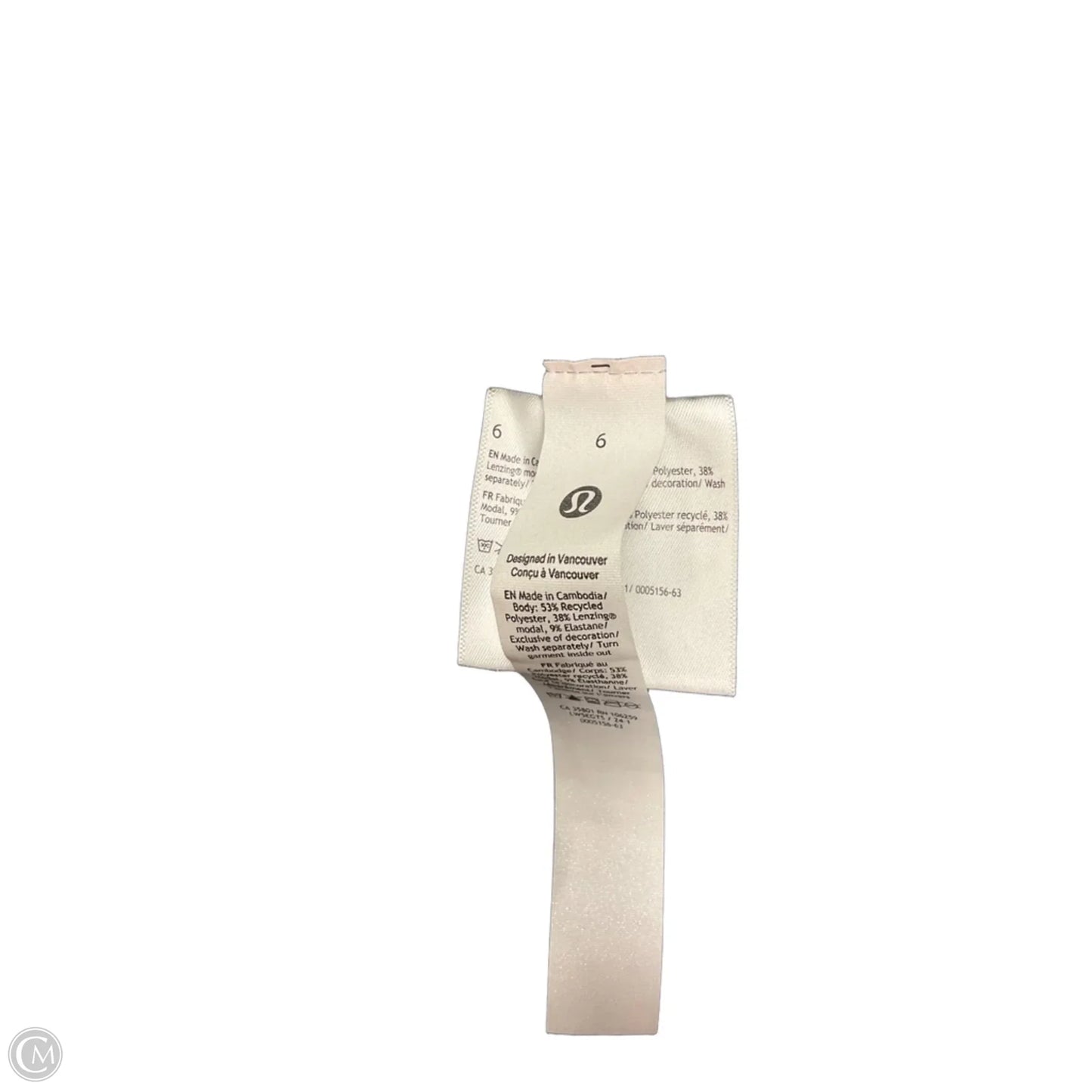 Athletic Pants By Lululemon In Blue, Size: 6