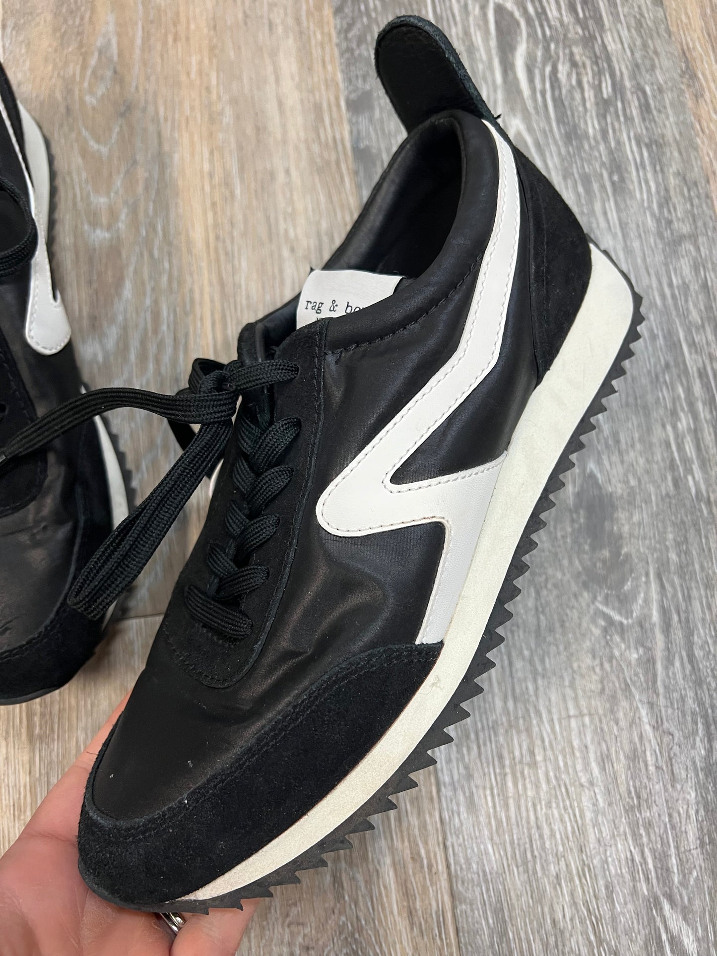 Shoes Athletic By Rag And Bone In Black, Size: 7.5 (37.5)