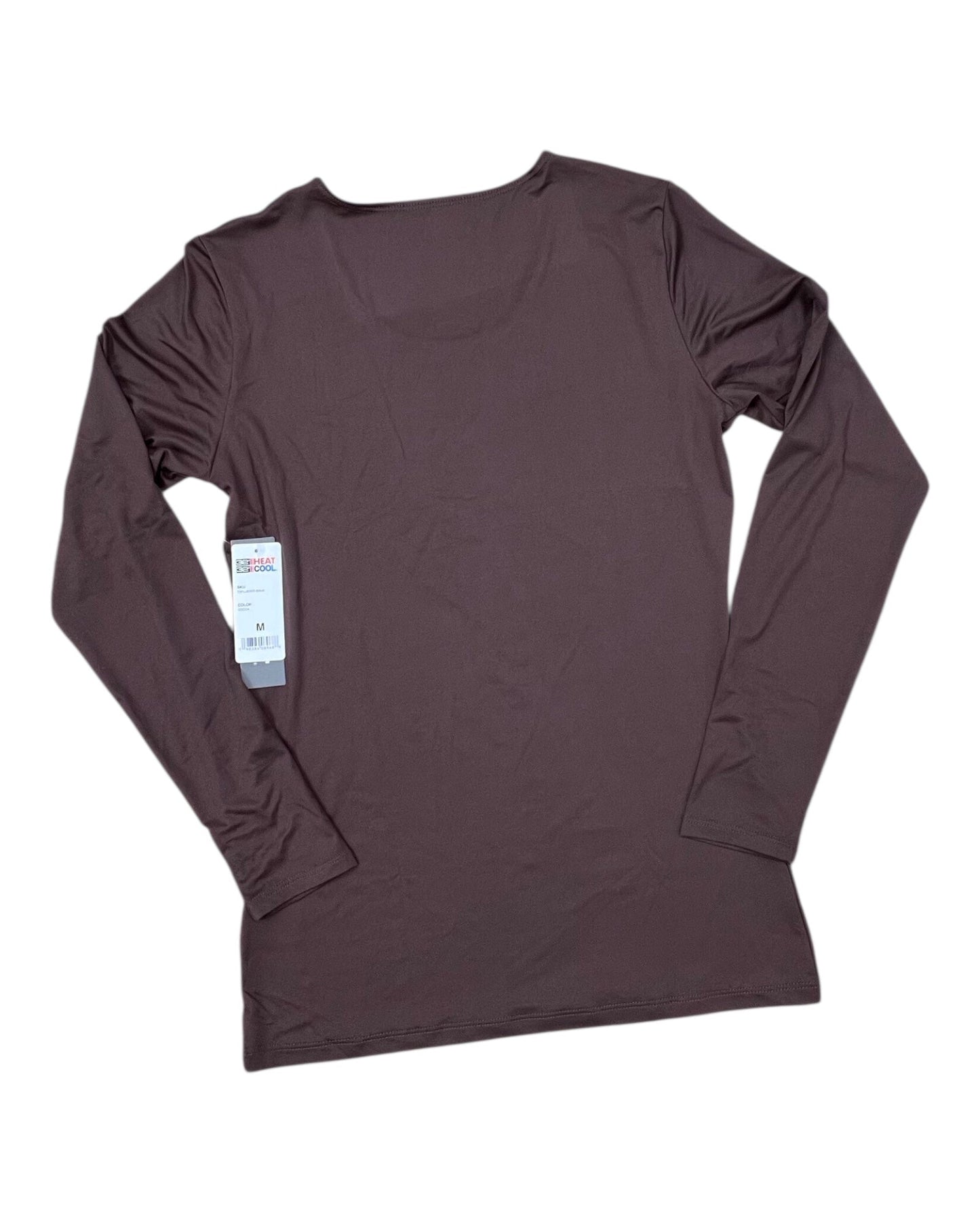 Top Ls Basic By 32 Degrees In Brown, Size:M