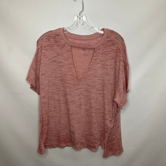 Pink Top Short Sleeve We The Free, Size S