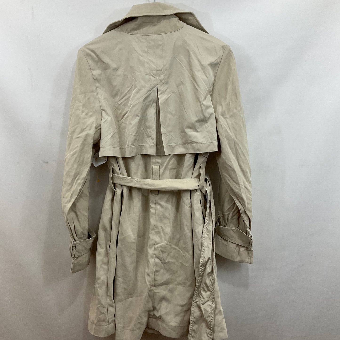 Coat Trench Coat By Banana Republic In Beige, Size: M