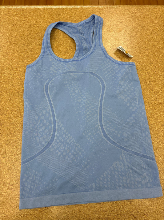 Athletic Tank Top By Lululemon In Blue, Size: 6