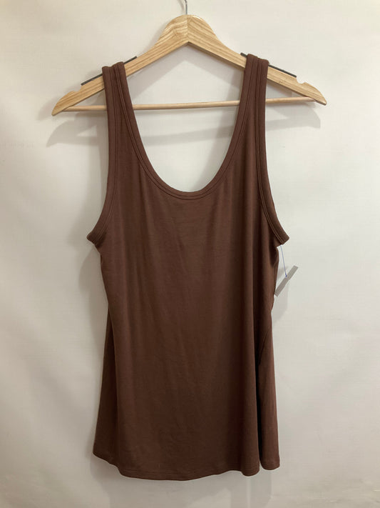 Athletic Tank Top By Lululemon In Brown, Size: 12