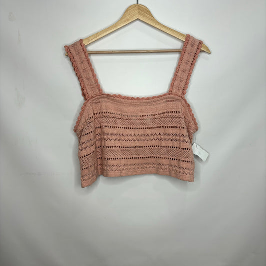 Peach Top Sleeveless Aerie, Size Xl