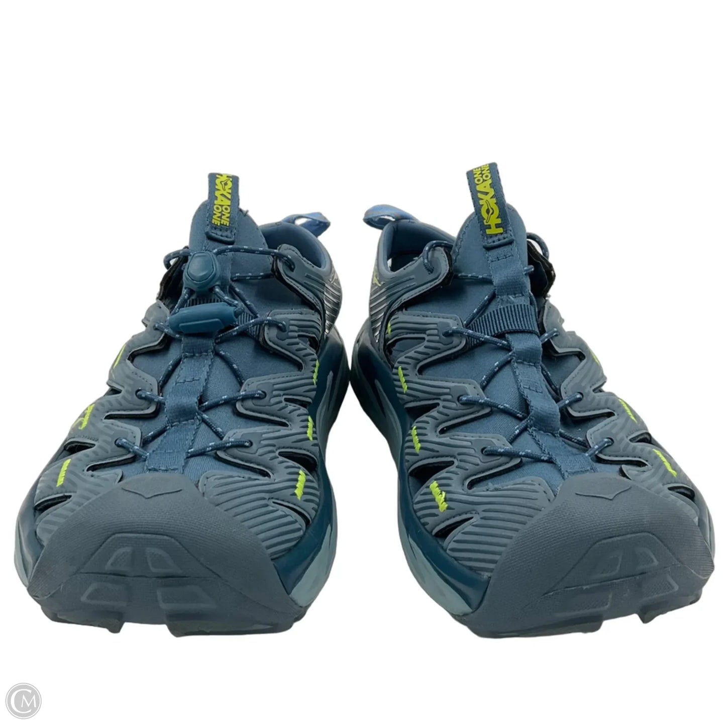 Sandals Flats By Hoka In Blue, Size: 7