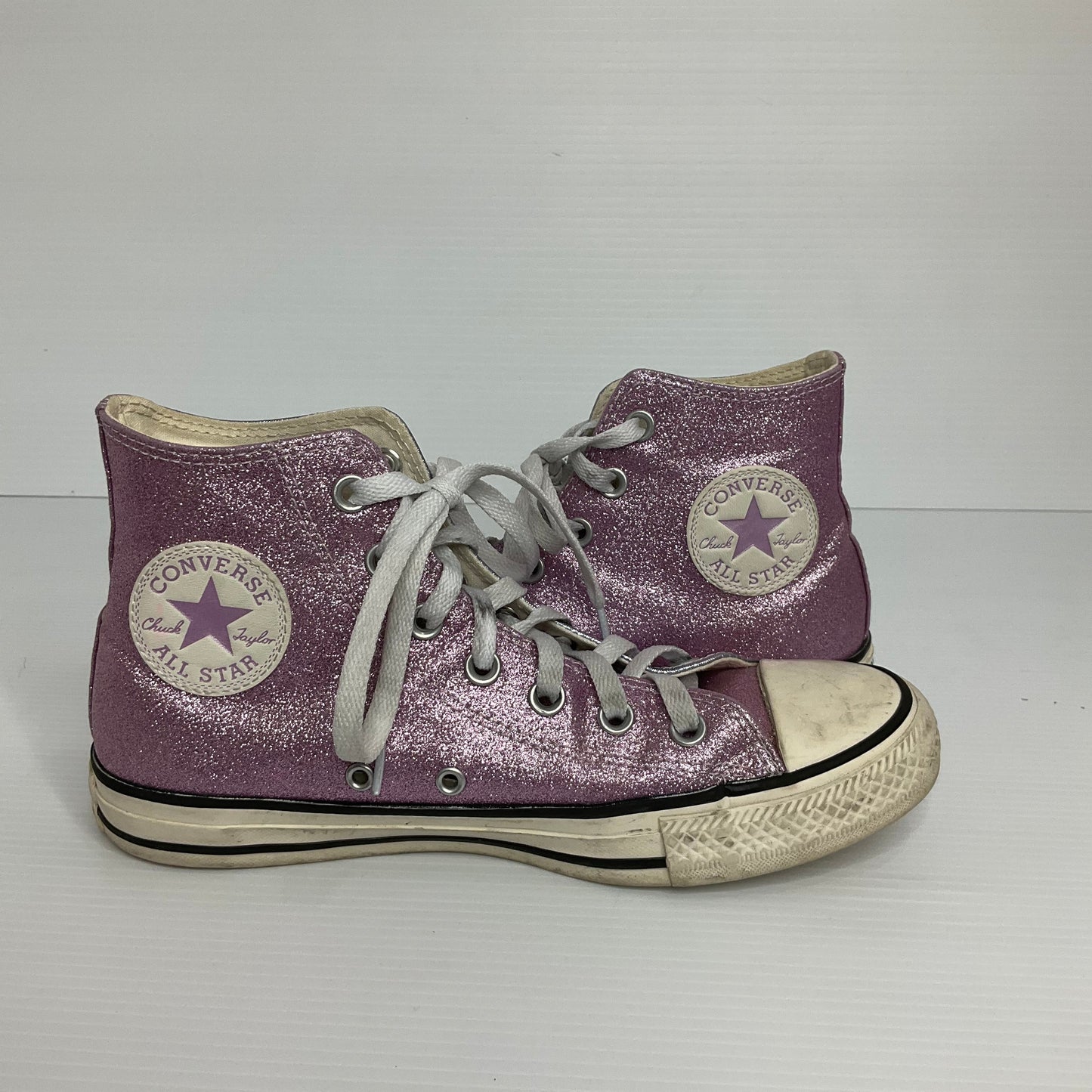 Pink Shoes Sneakers Converse, Size 8