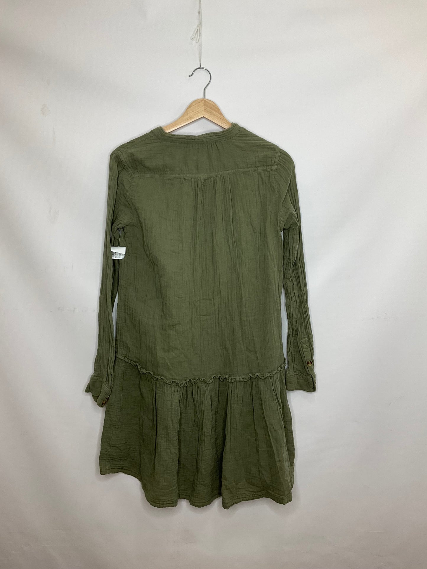 Green Dress Casual Midi Maeve, Size 2