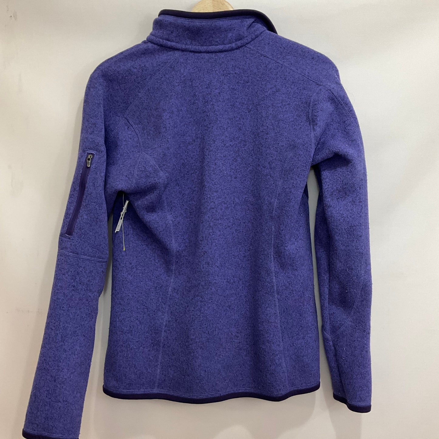 Jacket Fleece By Patagonia In Purple, Size: M