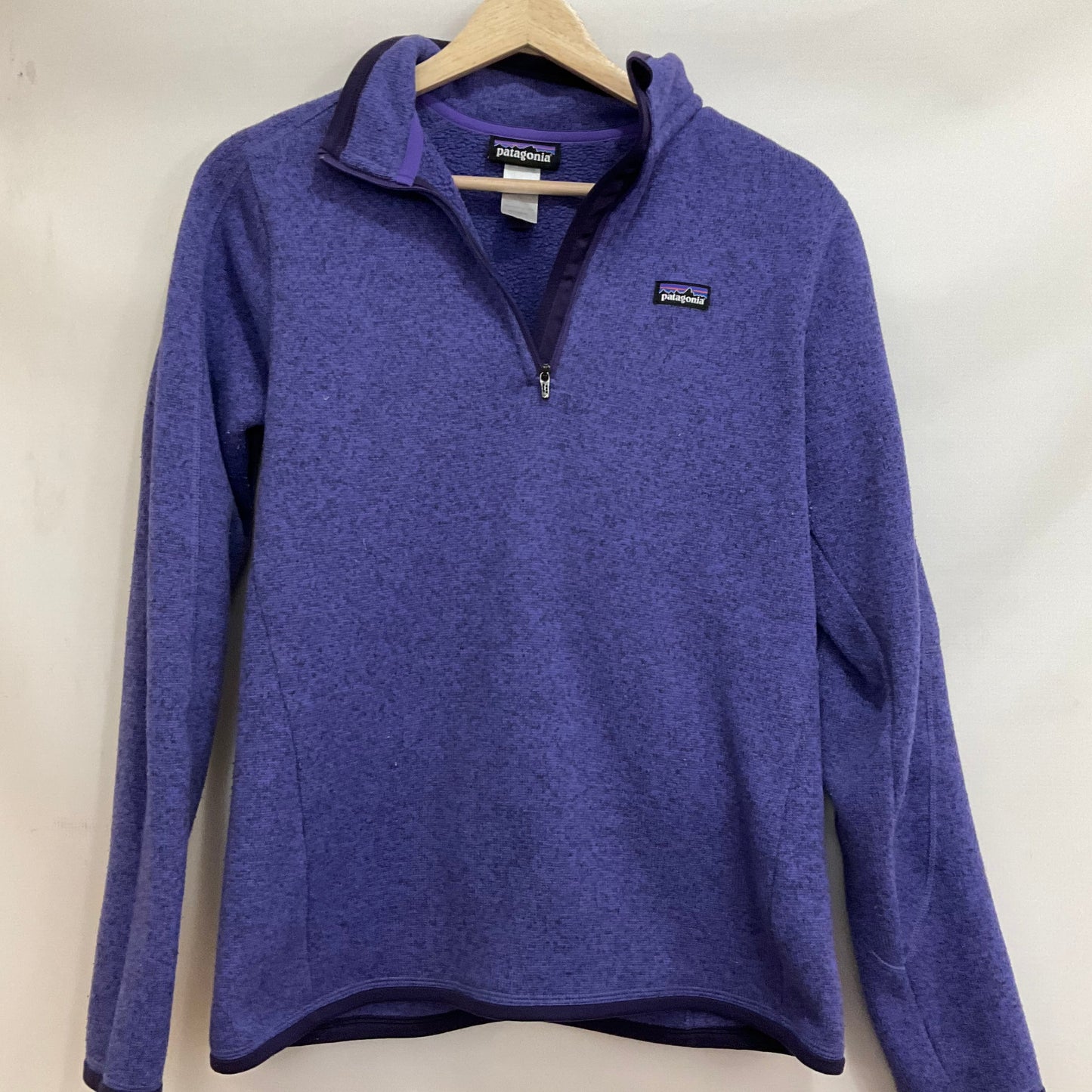 Jacket Fleece By Patagonia In Purple, Size: M