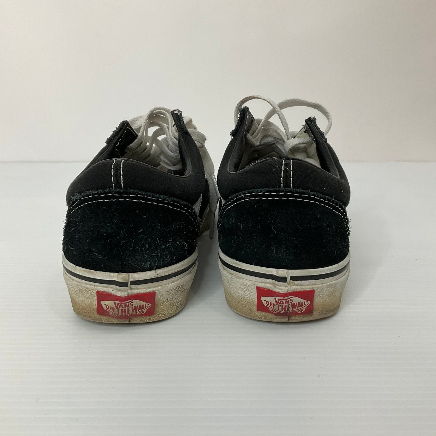 Black Shoes Sneakers Vans, Size 8.5