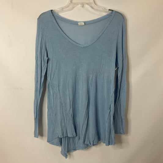 Blue Top Long Sleeve Tresics, Size S