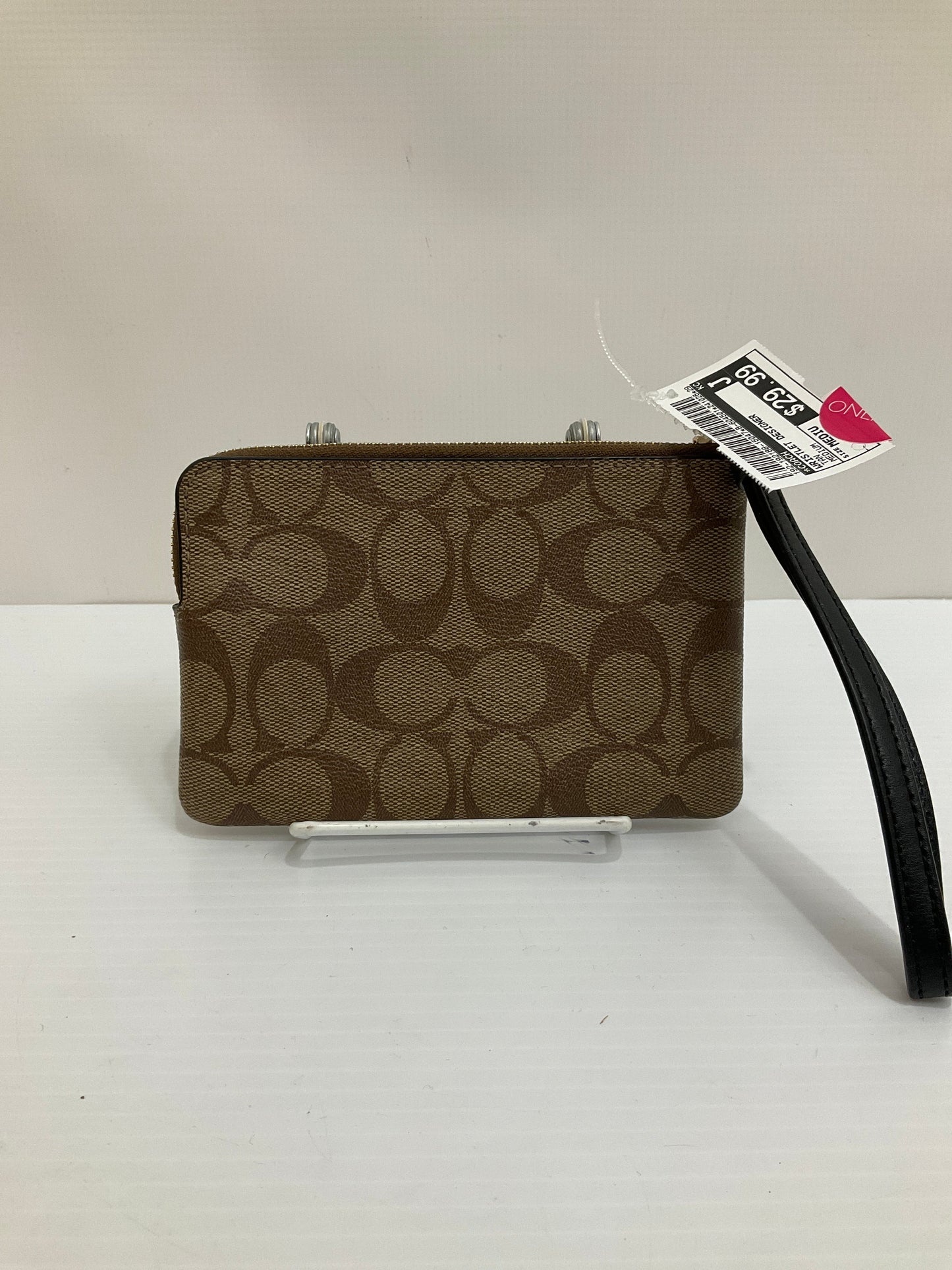 Wristlet Designer By Coach, Size: Medium