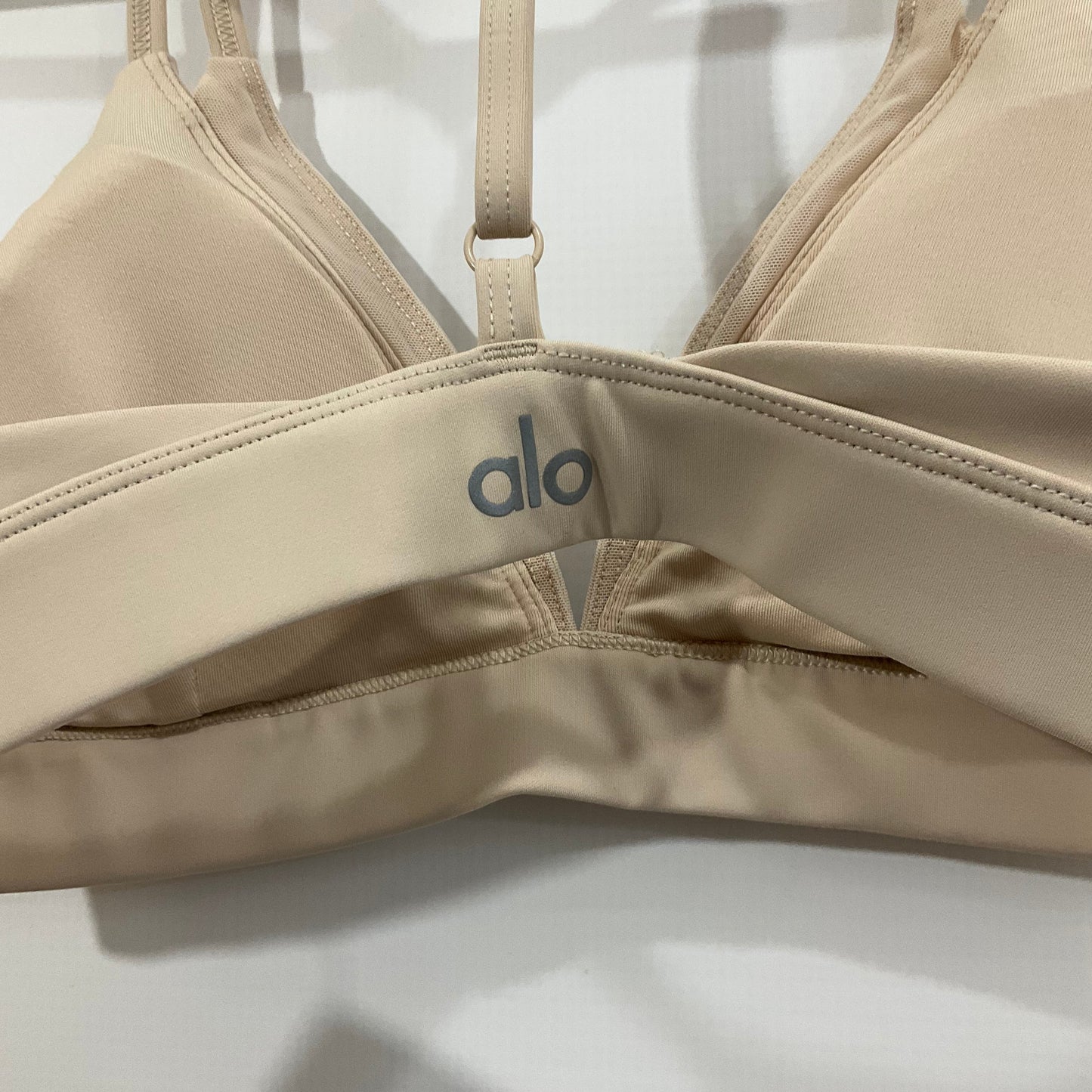 Athletic Bra By Alo In Tan, Size: S