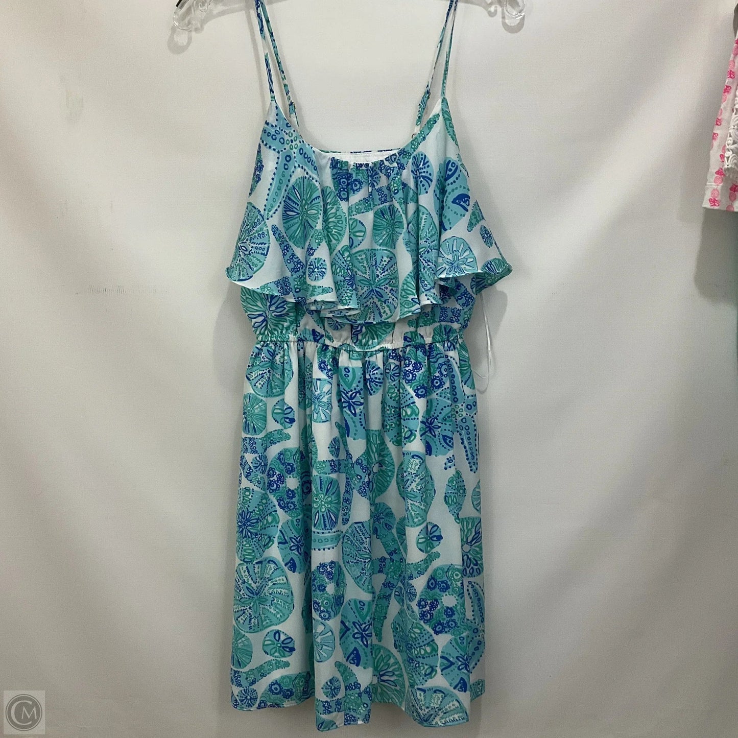 Dress Designer By Lilly Pulitzer In Blue & White, Size: S