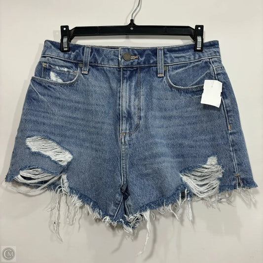 Shorts By Paige In Blue Denim, Size: 0