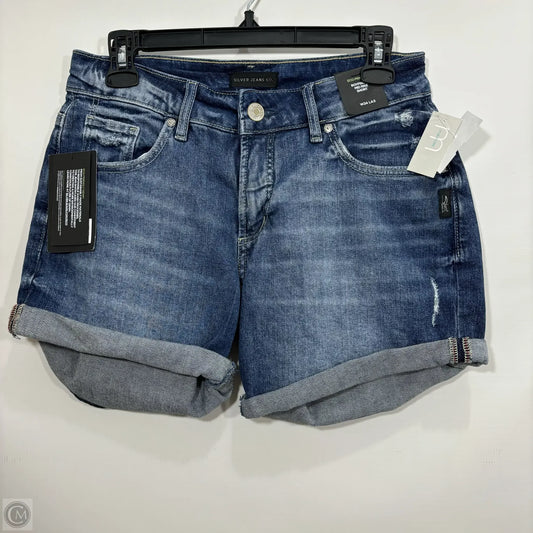 Shorts By Silver In Blue Denim, Size: 0