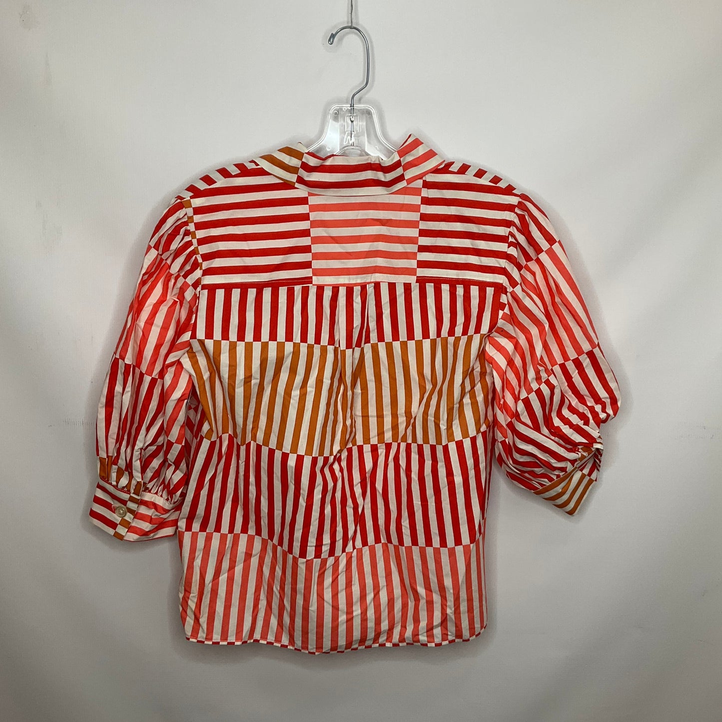 Striped Top Short Sleeve Who What Wear, Size Xs