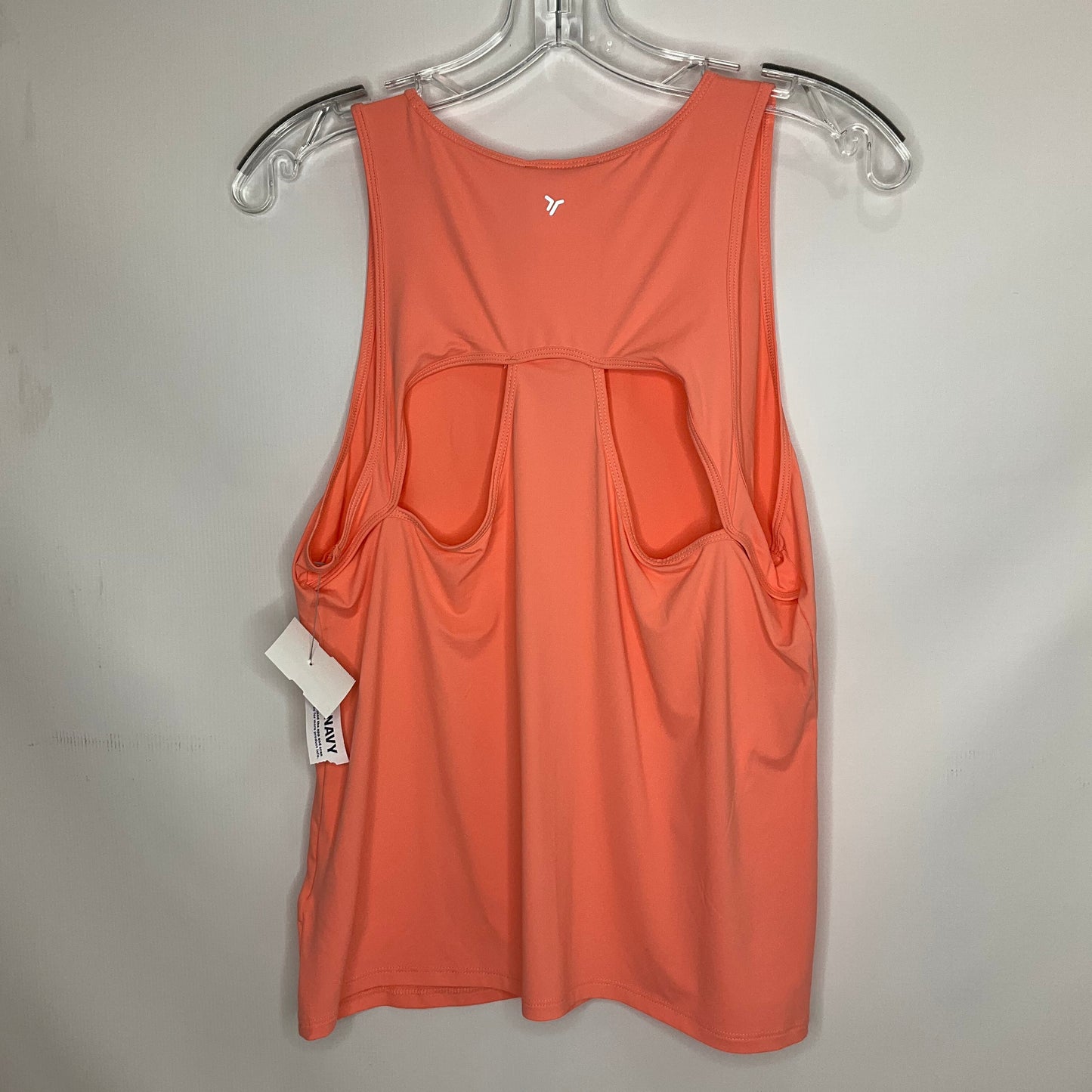 Peach Athletic Tank Top Old Navy, Size L