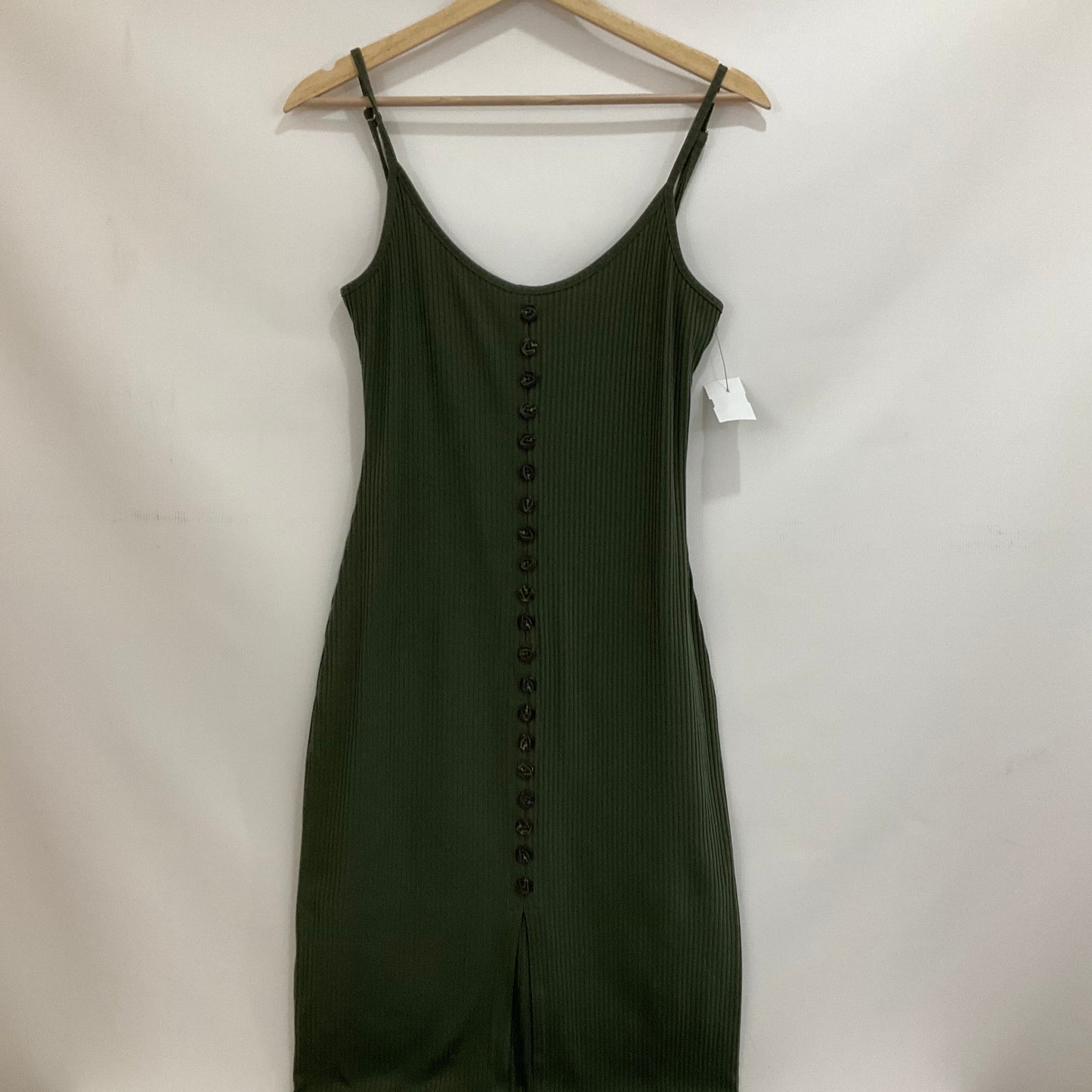 Green Dress Casual Midi The Native One, Size L