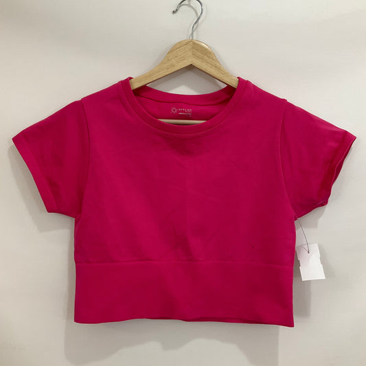 Pink Athletic Top Short Sleeve Aerie, Size M