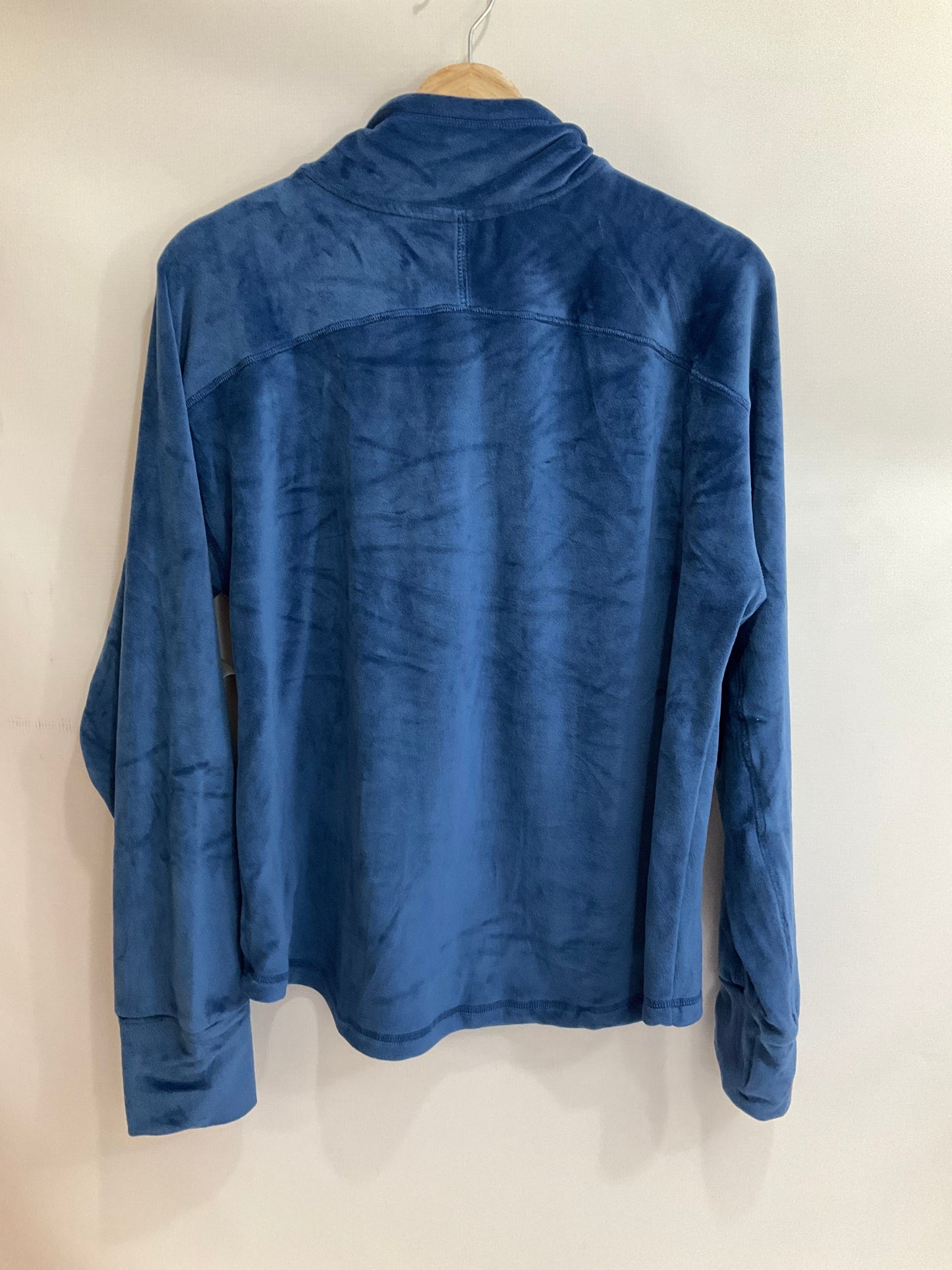 Athletic Sweatshirt Collar By Juicy Couture In Blue, Size: L