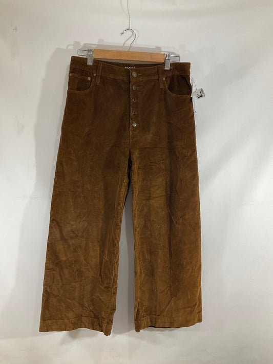 Pants Corduroy By Time And Tru In Brown, Size: 12