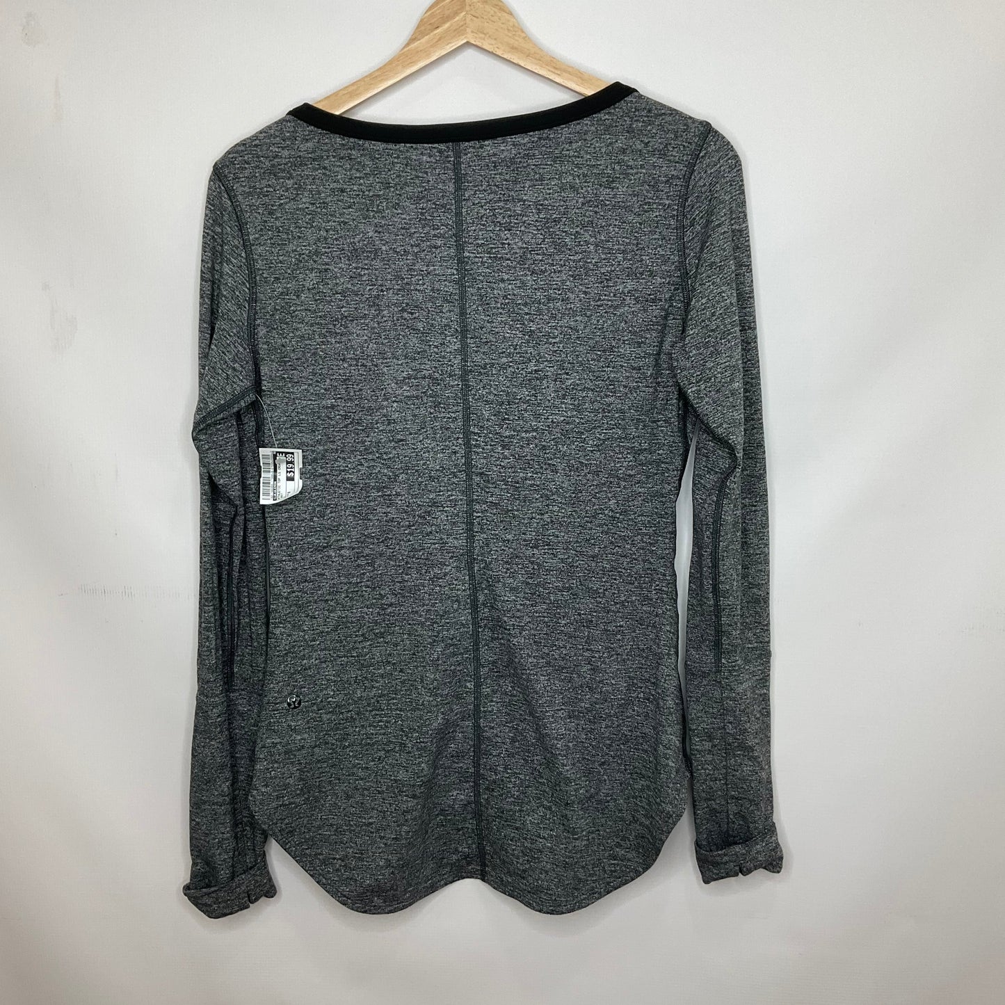 Grey Athletic Top Long Sleeve Crewneck Lululemon, Size 6