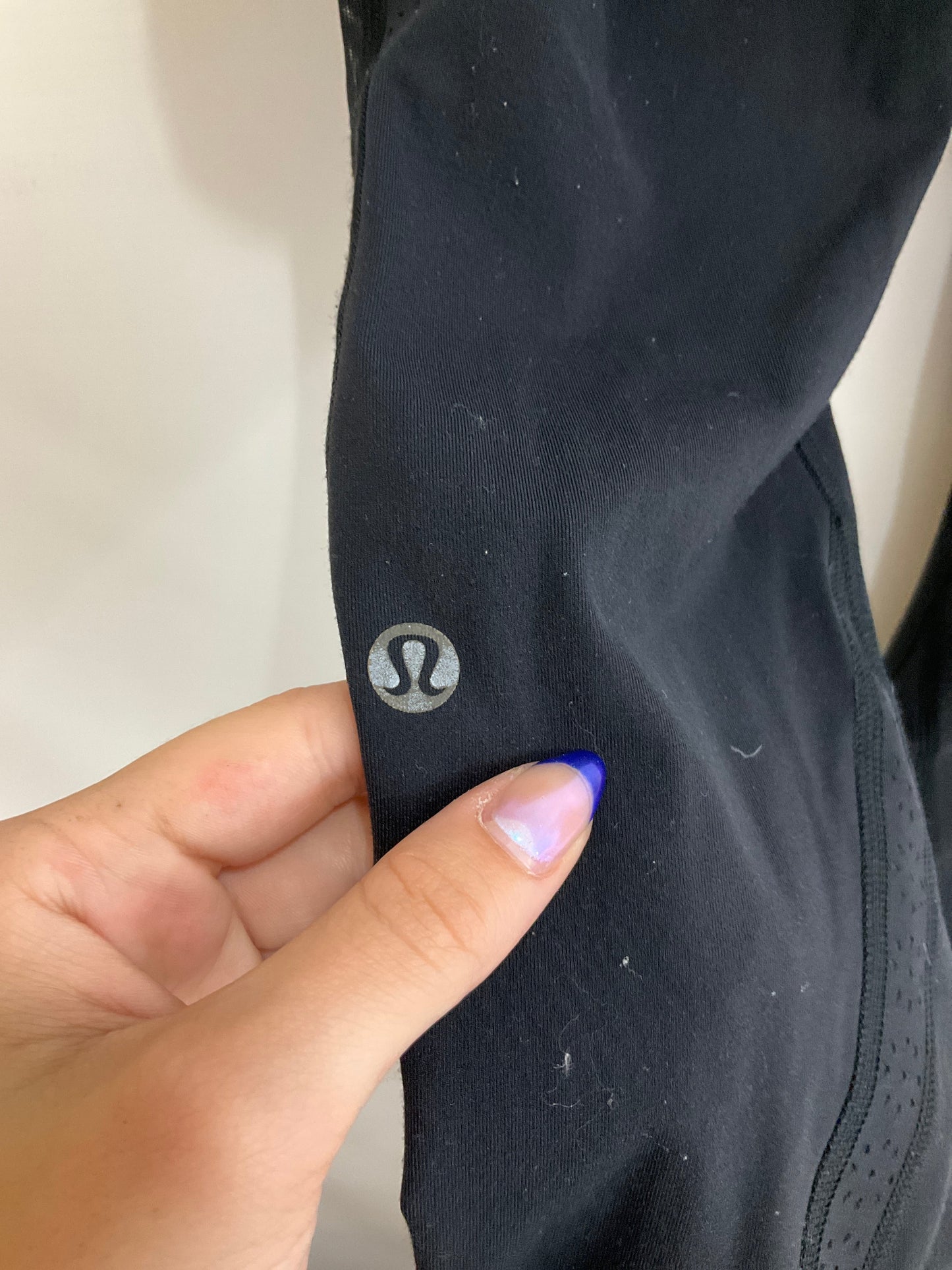 Athletic Leggings By Lululemon In Black, Size: 4