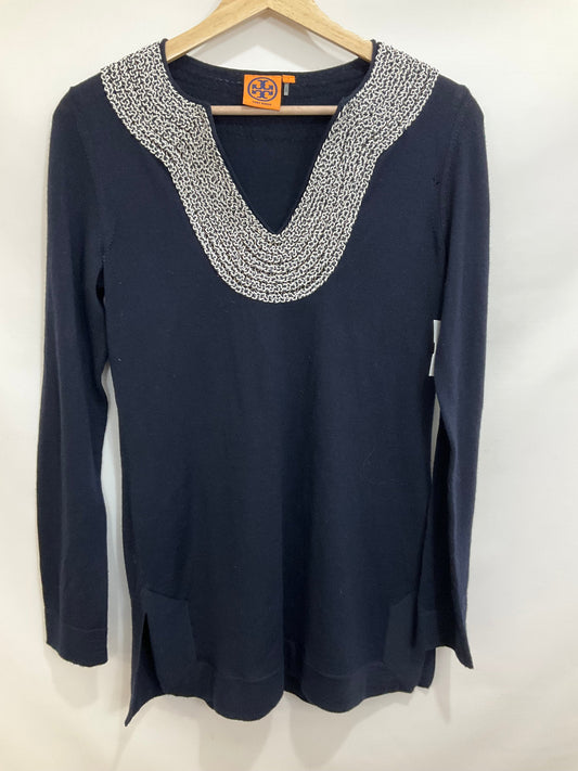 Sweater By Tory Burch In Navy, Size: S