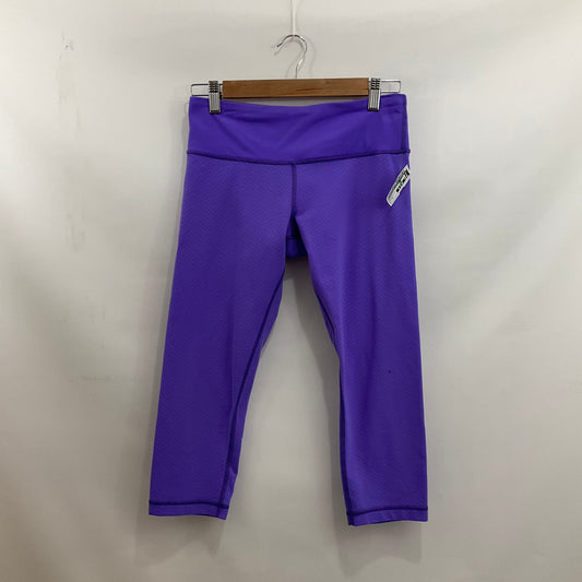 Athletic Leggings Capris By Lululemon In Purple, Size: 6