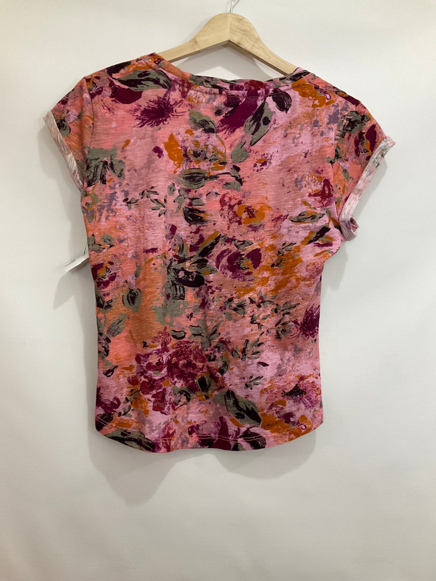 Top Short Sleeve By Pilcro In Floral Print, Size: Xs