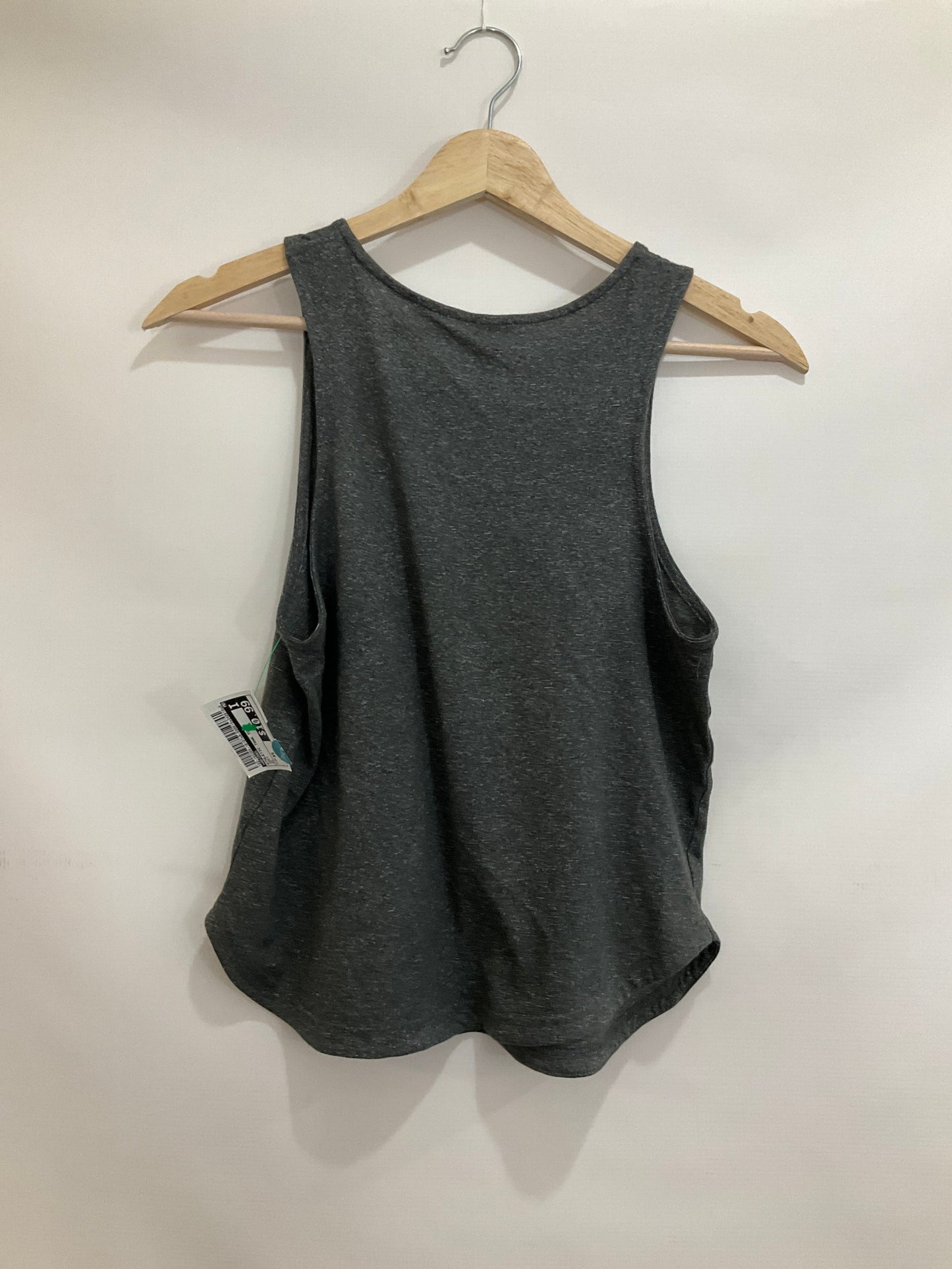 Athletic Tank Top By Adidas In Grey, Size: Xs