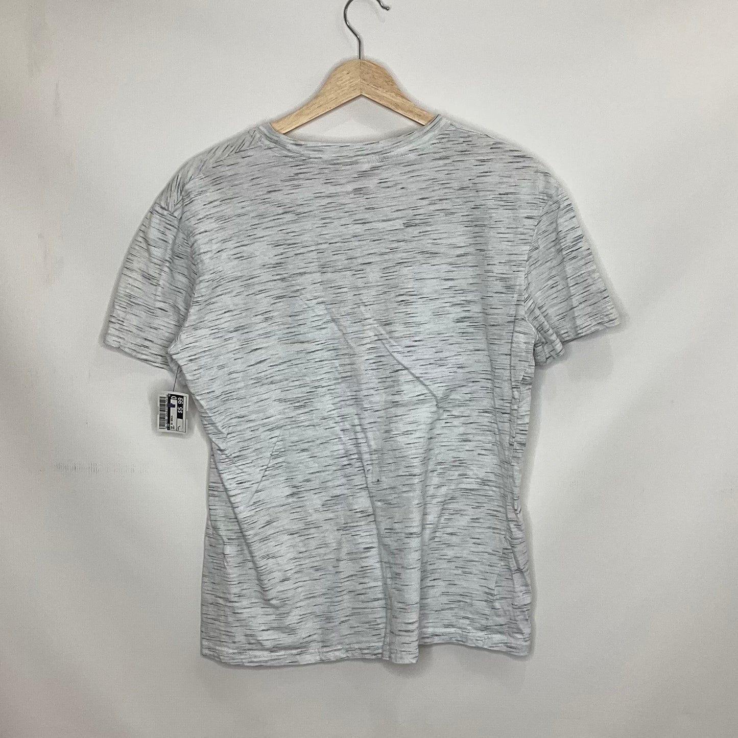 Grey Top Short Sleeve Basic Cmf, Size L