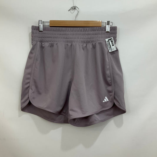 Purple Athletic Shorts Adidas, Size M