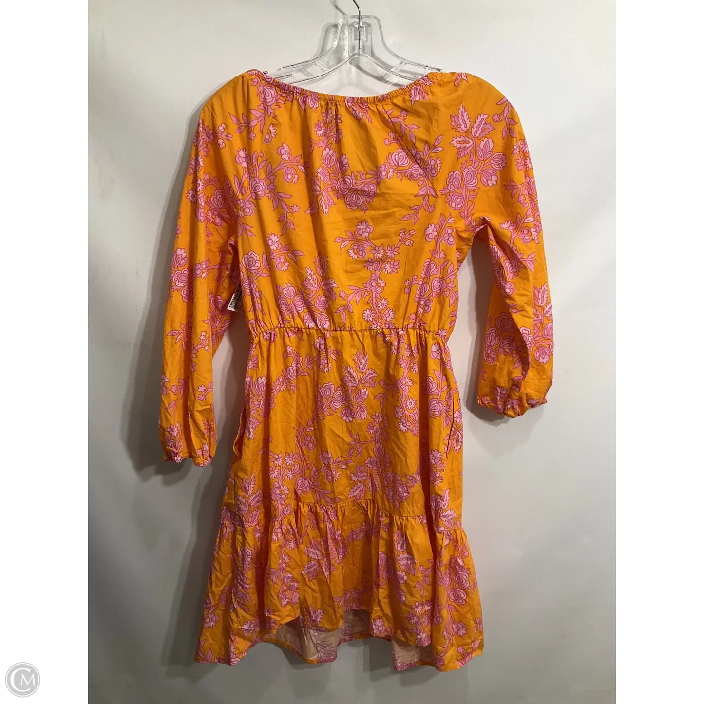 Dress Casual Short By J. Crew In Orange & Pink, Size: 0