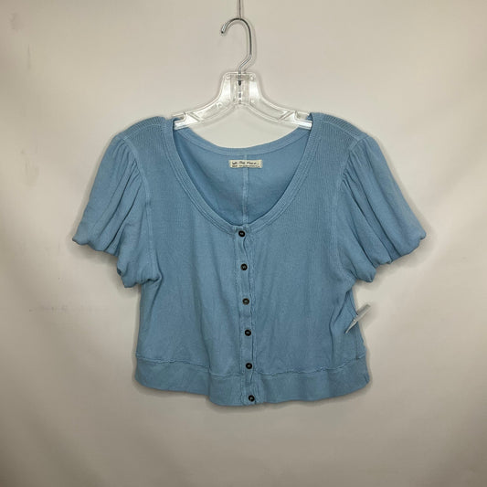 Light Blue Top Short Sleeve We The Free, Size M