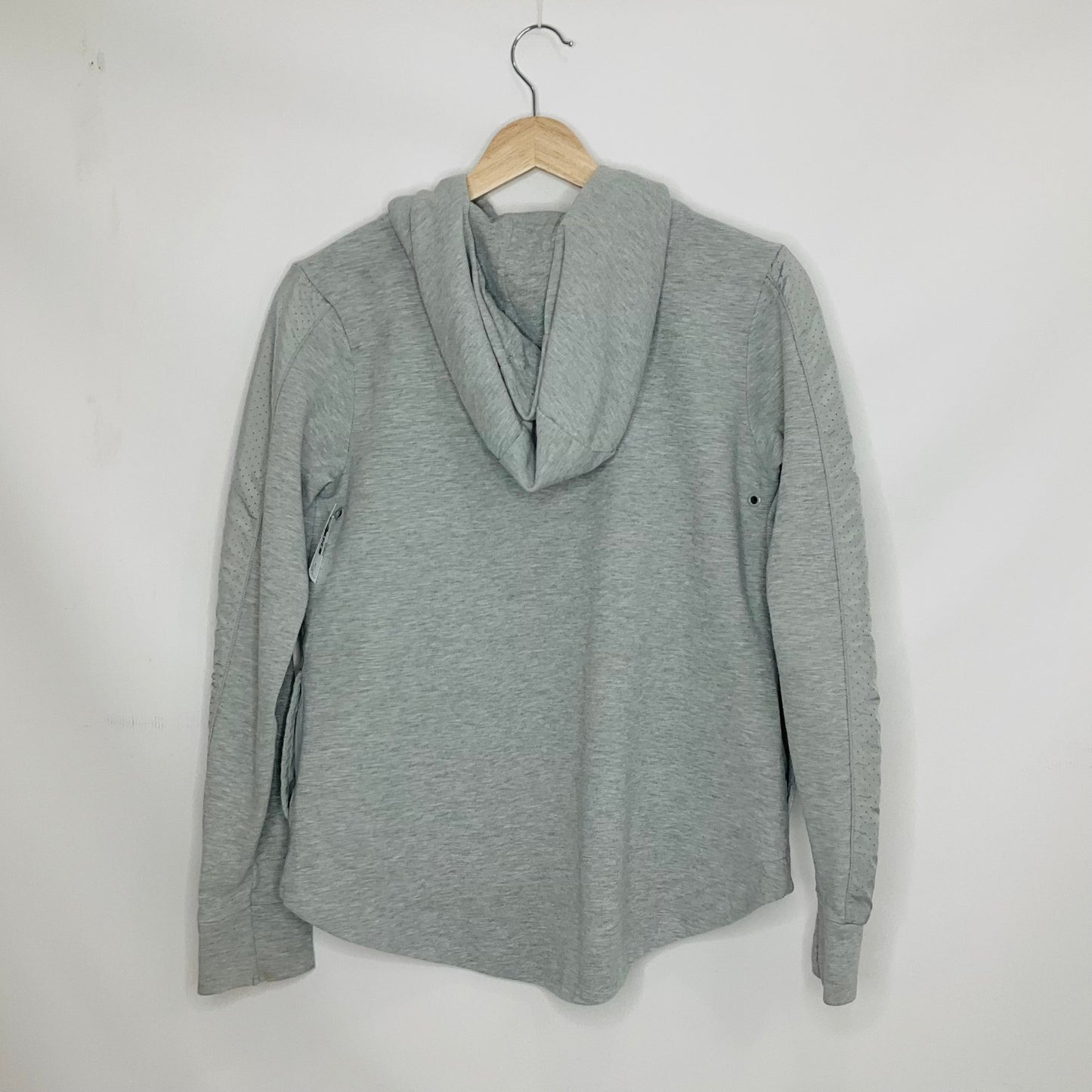 Athletic Sweatshirt Hoodie By Nike Apparel In Grey, Size: Xs