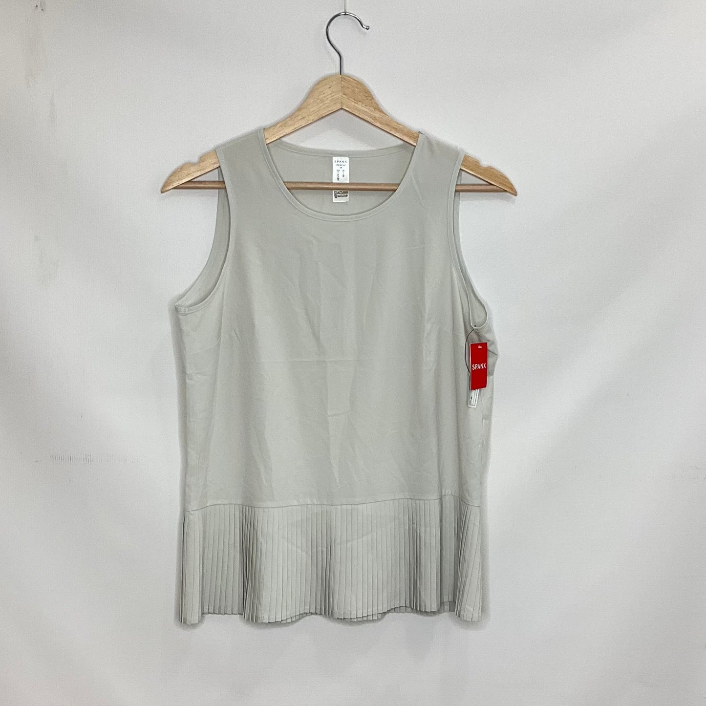 White Athletic Tank Top Spanx, Size Xs