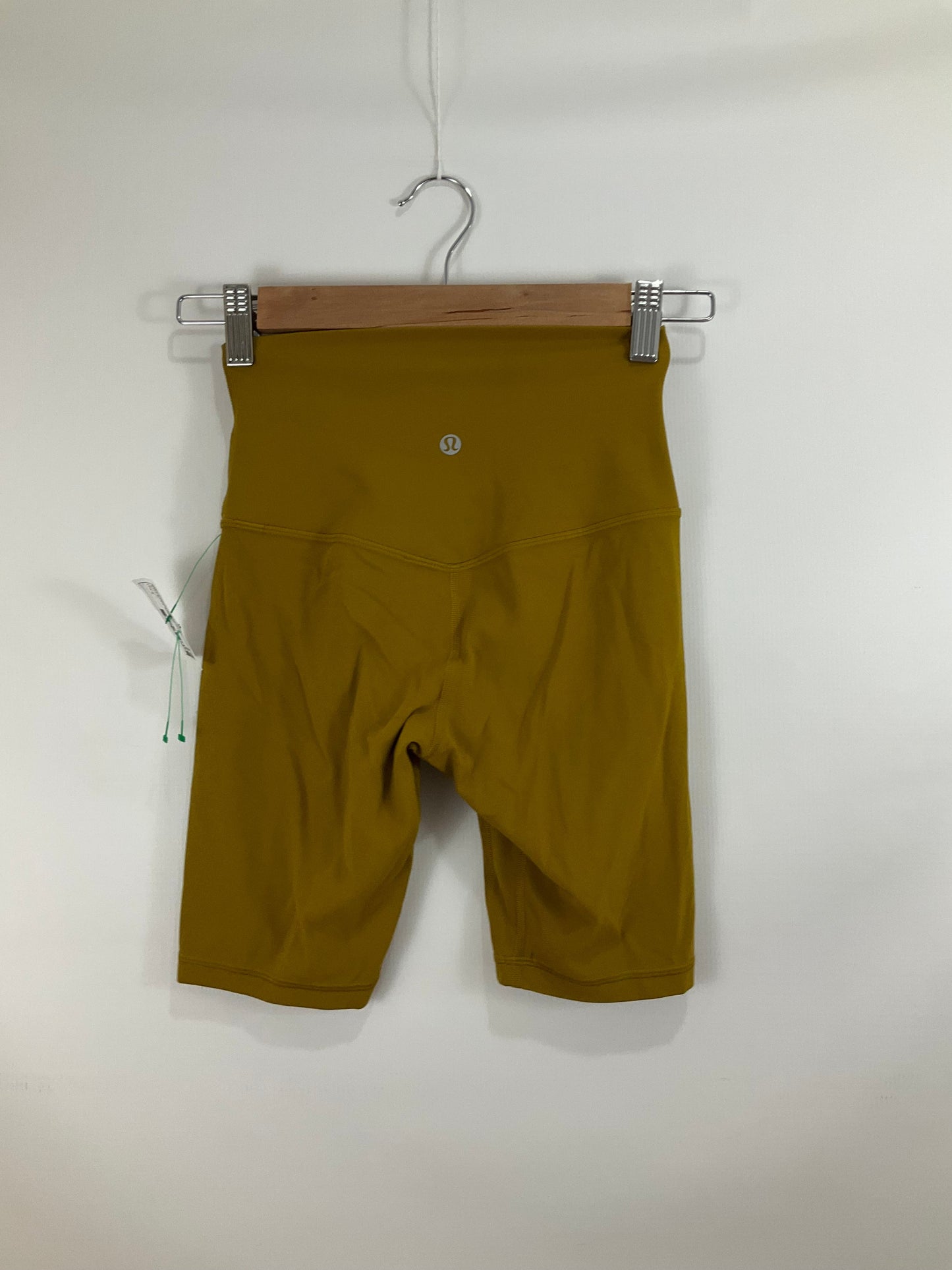 Athletic Shorts By Lululemon In Yellow, Size: 2