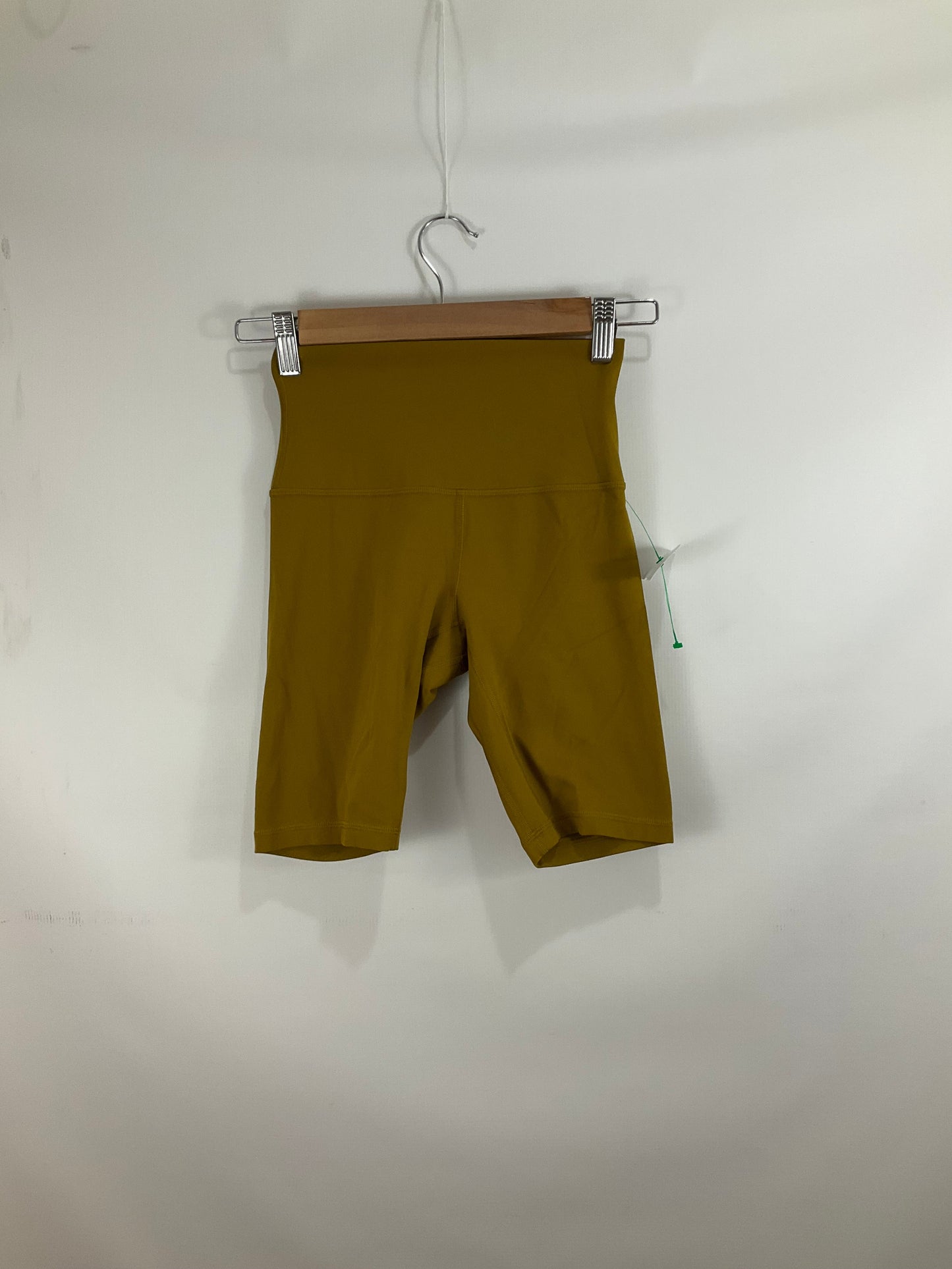 Athletic Shorts By Lululemon In Yellow, Size: 2