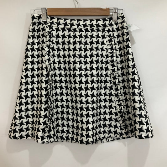 Skirt Mini & Short By Loft In Plaid Pattern, Size: M