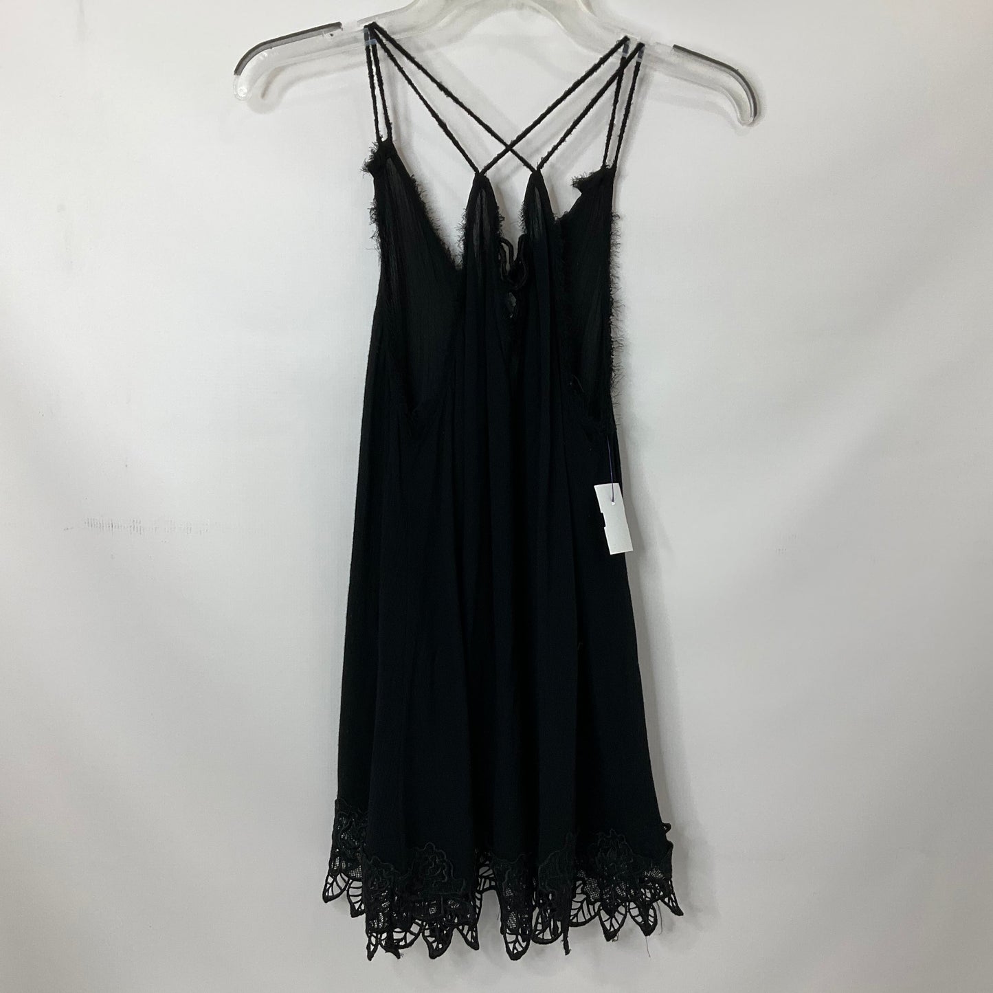 Black Top Sleeveless Free People, Size Xs