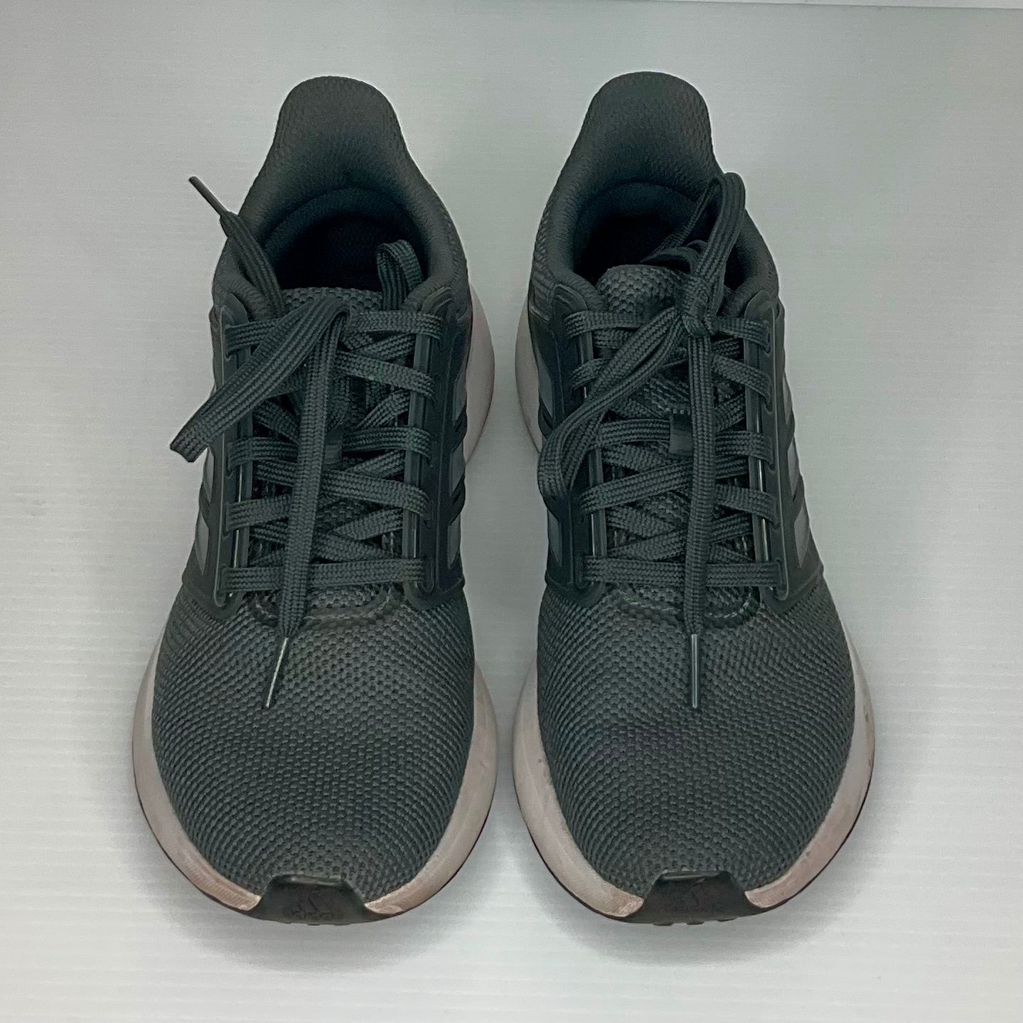 Grey Shoes Athletic Adidas, Size 5.5