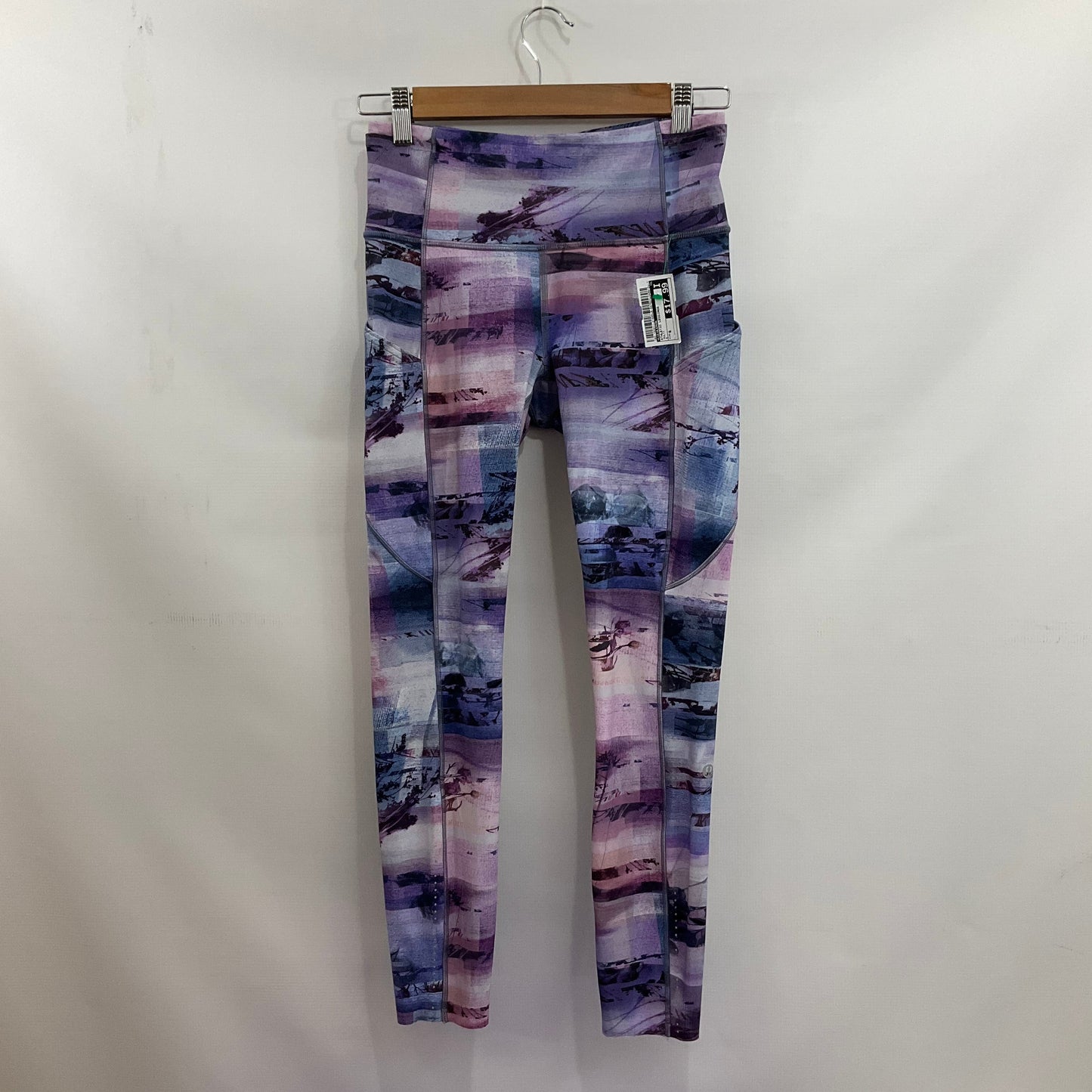 Athletic Leggings By Lululemon In Multi-colored, Size: 6