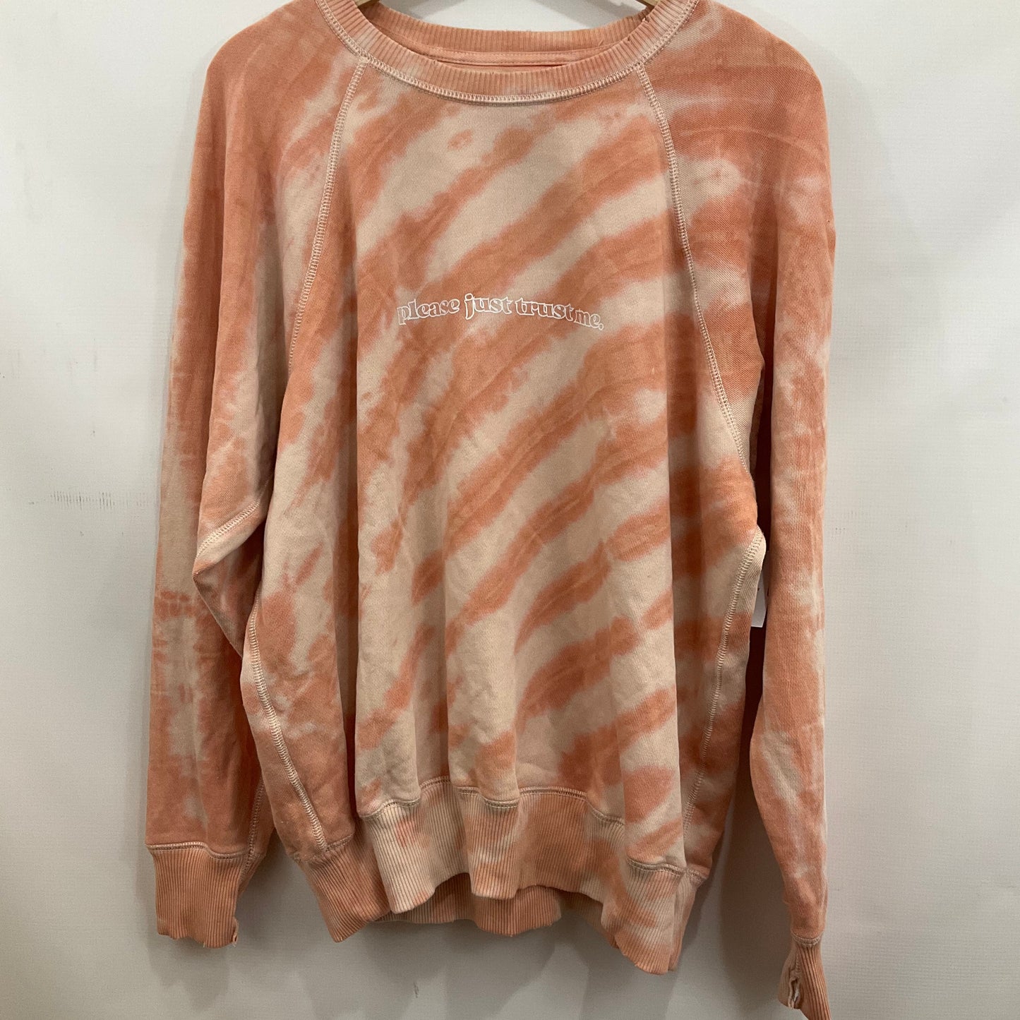 Sweatshirt Crewneck By Aerie In Striped Pattern, Size: M